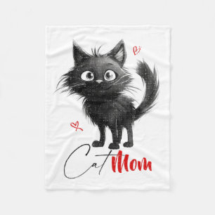 Cobertor De Velo presentes de Dia de as mães da Cat Mãe