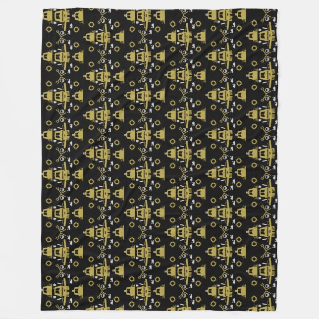 Cobertor De Velo Presentes de Narrowboat britânicos (Frente)