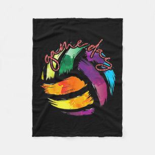 Cobertor De Velo Presentes do Dia de Voleibol