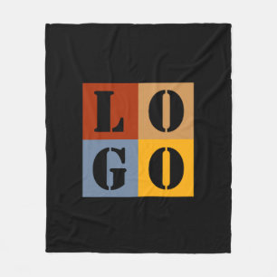 Cobertor De Velo Presentes Personalizados Modernos em Branco Simple