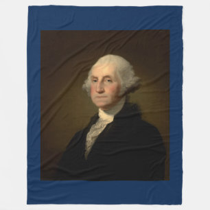 Cobertor De Velo Presidente americano George Washington, Stuart