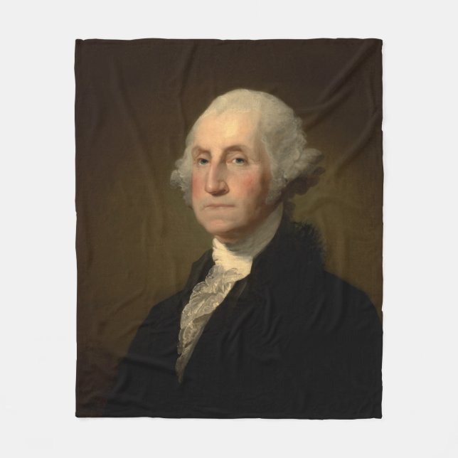 Cobertor De Velo Presidente americano George Washington, Stuart (Frente)