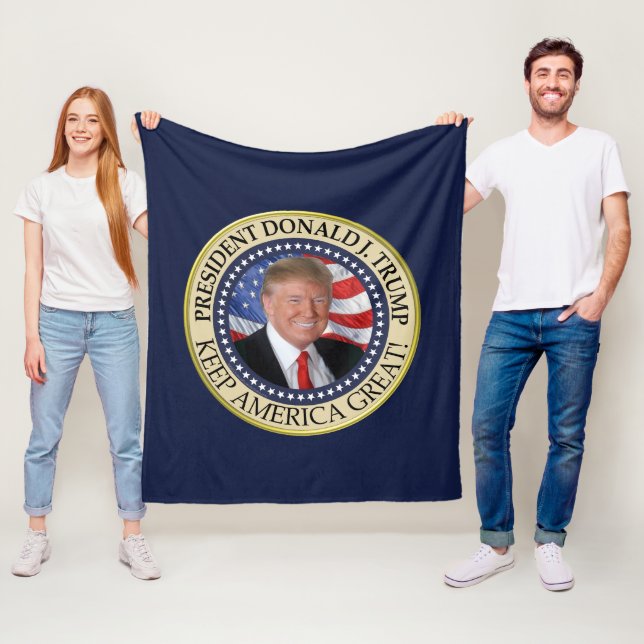 Cobertor De Velo Presidente Donald Trump 2020 Mantenha o Excelente  (In Situ)
