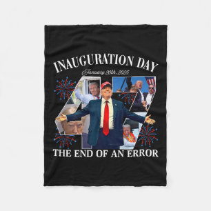 Cobertor De Velo Presidente Donald Trump Dia de Inauguração 2025 (e