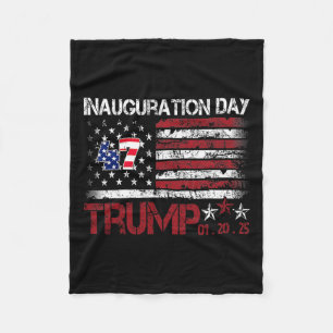 Cobertor De Velo Presidente Donald Trump Dia de Inauguração 2025 Me
