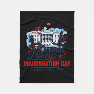 Cobertor De Velo Presidente Donald Trump Inauguração Dia 2025