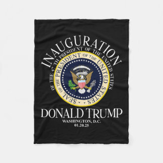 Cobertor De Velo Presidente Trump Seal Inauguration 2025 47th Washi
