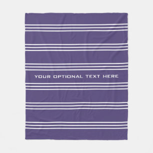 Cobertor De Velo Presilhas de texto personalizadas de faixas de tex