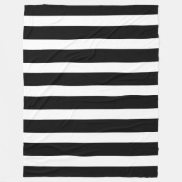 Cobertor De Velo Preto Clássico e Branco Vertical Strike
