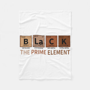 Cobertor De Velo Preto O Elemento Primo Mês da História Negra Perío