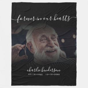 Cobertor De Velo Preto Para Sempre Em Nossos Corações Foto Memorial