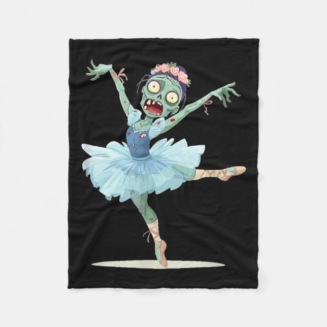 Cobertor De Velo Pretty Ballerina Zombie Costume  (Frente)