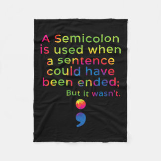 Cobertor De Velo Prevenção Consciência Depressão Mental