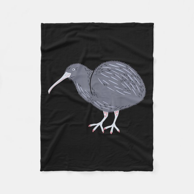 Cobertor De Velo Pride New Zealand Kiwi Bird Gift New Zealand  (Frente)