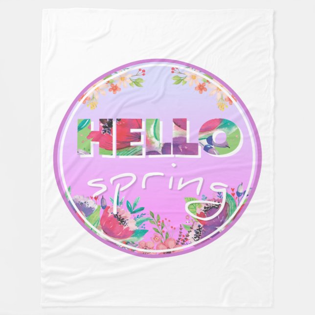 Cobertor De Velo Primavera (Frente)