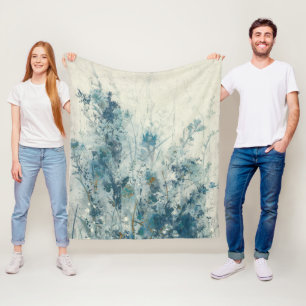 Cobertor De Velo Primavera azul