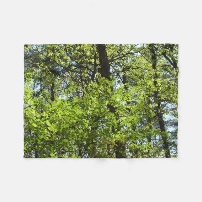 Cobertor De Velo Primavera Maple Deixa a natureza (Frente (Horizontal))