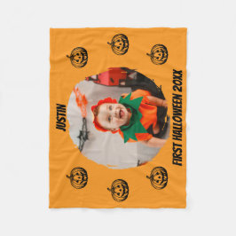 Cobertor De Velo Primeira Foto de Halloween