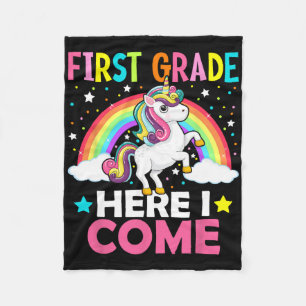 Cobertor De Velo Primeiro Grau Aqui Eu Vim Unicorn Voltar Para A Es