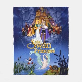 Cobertor De Velo Princesa cartaz cinematográfico da cisne