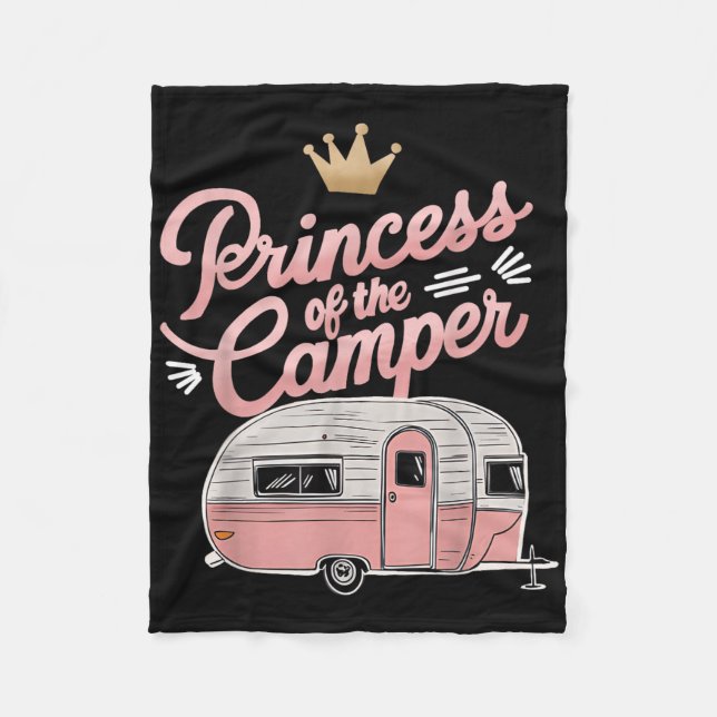 Cobertor De Velo Princesa Da Van Trailer Rv Camper Camping Uma Mulh (Frente)