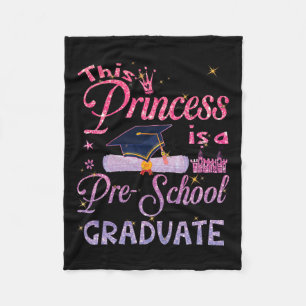 Cobertor De Velo Princesa É Graduação Pré-Escolar Pré-K