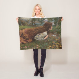 Cobertor De Velo Princesa fora da escola (por E.R. Hughes)