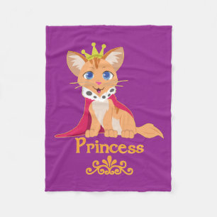 Cobertor De Velo Princesa Kitten