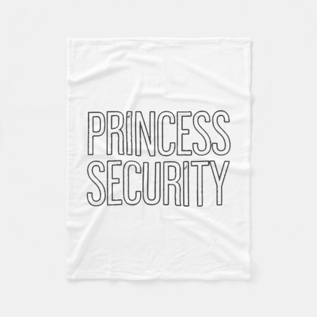 Cobertor De Velo Princesa Pai da Equipe de Segurança &amp; Parte de (Frente)
