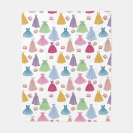 Cobertor De Velo Princesa Veste Fairytale Pequena Garota