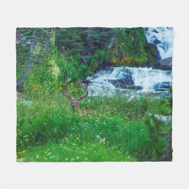 Cobertor De Velo Príncipe da Floresta (Frente (Horizontal))