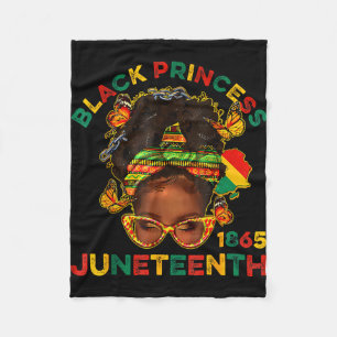Cobertor De Velo Príncipes negros juneteenth 1865 mês da história