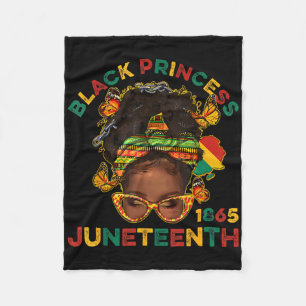 Cobertor De Velo Príncipes Pretos Juneteenth 1865 Mês da História M