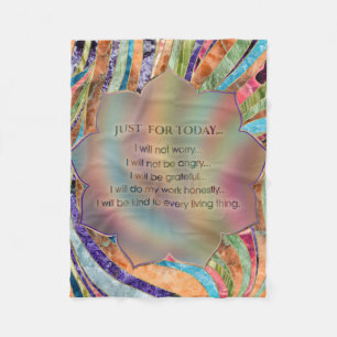 Cobertor De Velo Princípios de Reiki - preceitos de Reiki