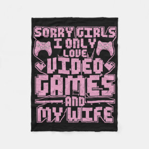 Cobertor De Velo Prioridades do Gamer – Video Games e Esposa