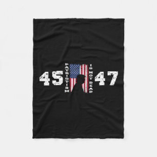 Cobertor De Velo Pro Trump 45 47 Patriotismo Não É Morto Vintage Fl