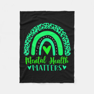 Cobertor De Velo Problemas de saúde Sensibilização mental Leopard R