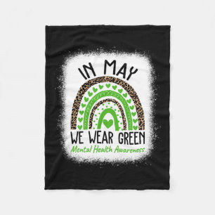 Cobertor De Velo Problemas de saúde Vestimos o Green Mental Health
