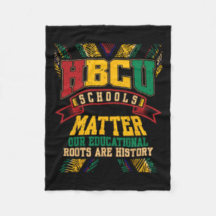 Cobertor De Velo Problemas Escolares da Faculdade Negra Hbcu Afro-A
