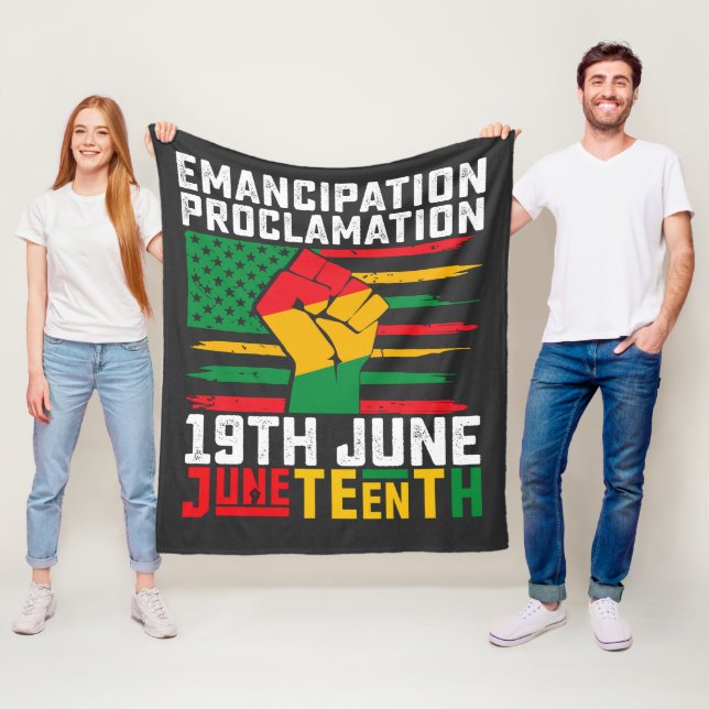 Cobertor De Velo Proclamação da Junta da Liberdade Negra (In Situ)