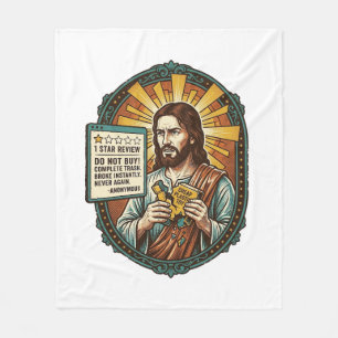 Cobertor De Velo Produto de revisão de Jesus Influenciador Ruim Fal