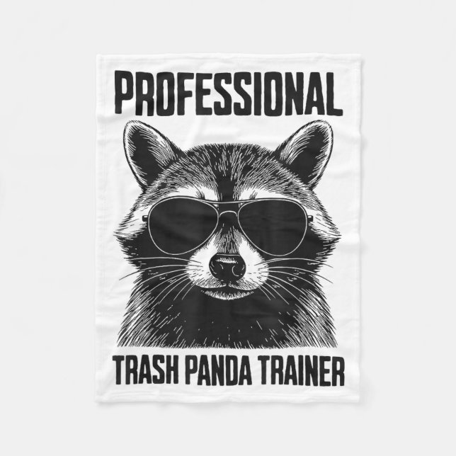 Cobertor De Velo Professional Trash Panda Trainer  (Frente)