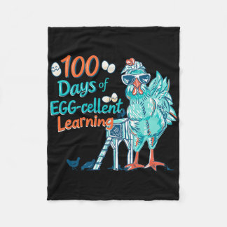 Cobertor De Velo Professor 100 Dias Egg-stra Mais Inteligente Crian