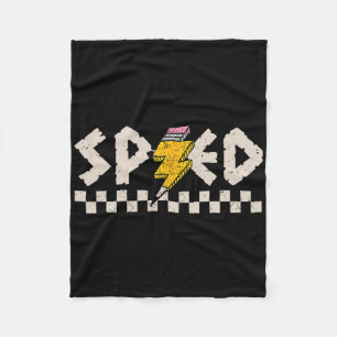 Cobertor De Velo Professor de Educação Especial Vintage Sped Relâmp