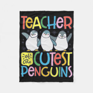 Cobertor De Velo Professor Dos Pinguins Mais Fofos Camisa Divertida