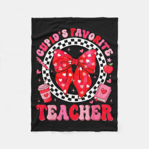 Cobertor De Velo Professor Favorito de Cupido Aluna Coquete Laço Va