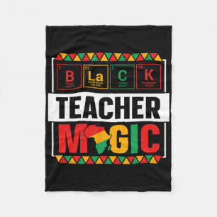 Cobertor De Velo Professor Negro Magia Mês da História Negra Profes
