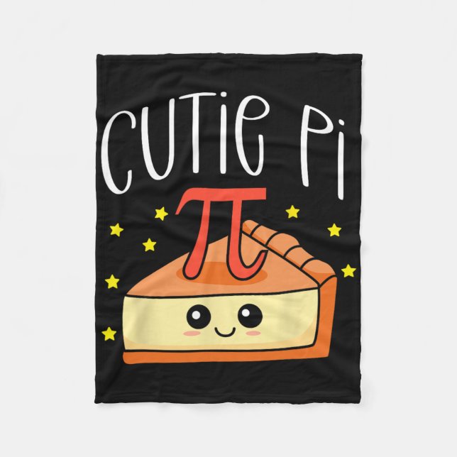 Cobertor De Velo Professora Do Pi Day Math Lover 3.14 (Frente)