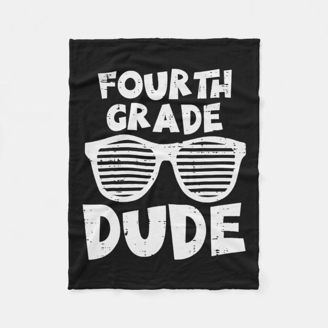 Cobertor De Velo Professores Do 4º Grau Alunos De Volta A Sch (Frente)