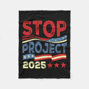 Cobertor De Velo Projeto 2025 Anti Trump U Flag Women Policy M